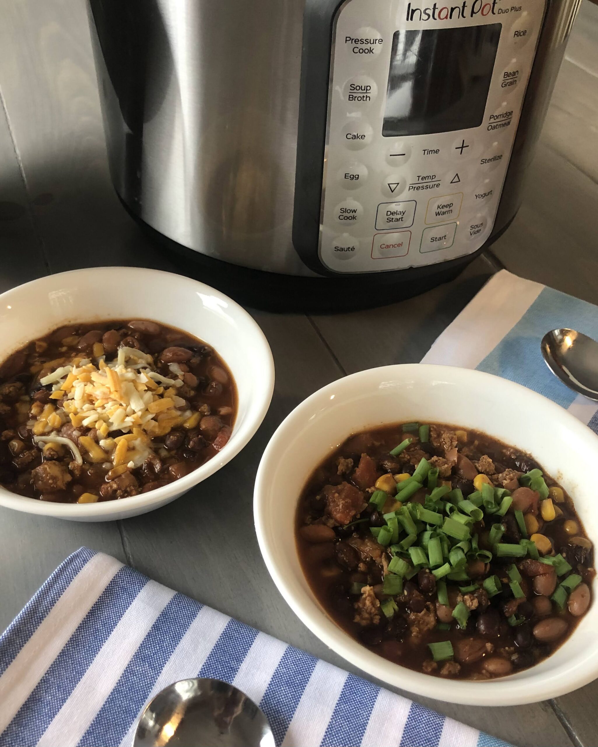 instant pot tofu chili